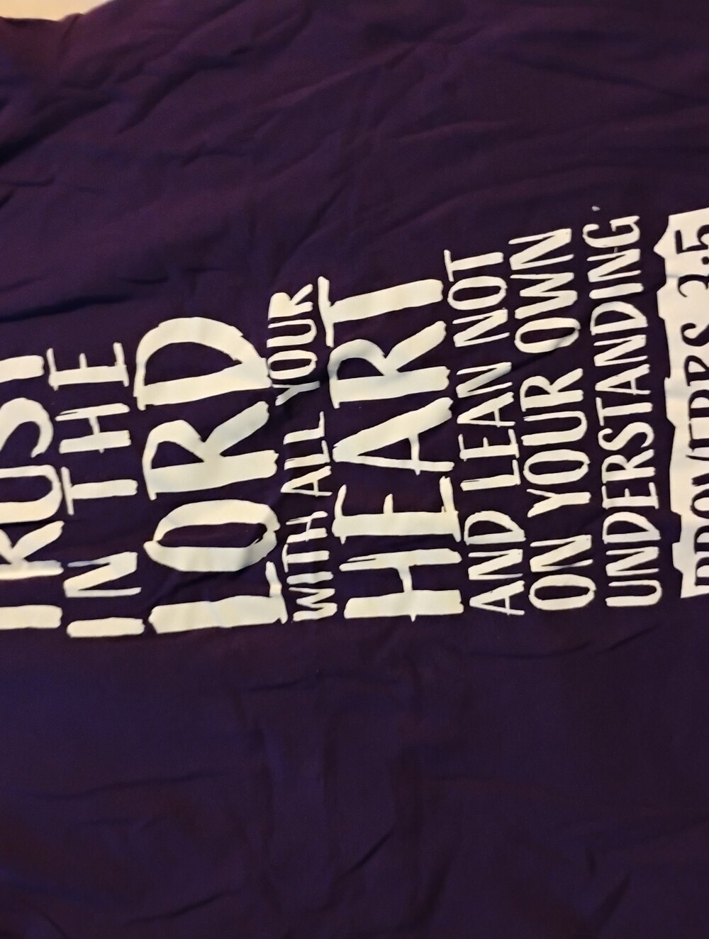 Woman Purple T-shirt